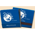 30 Strike Stock Color Reverse Print Matchbooks (White Ink & Blue Board)